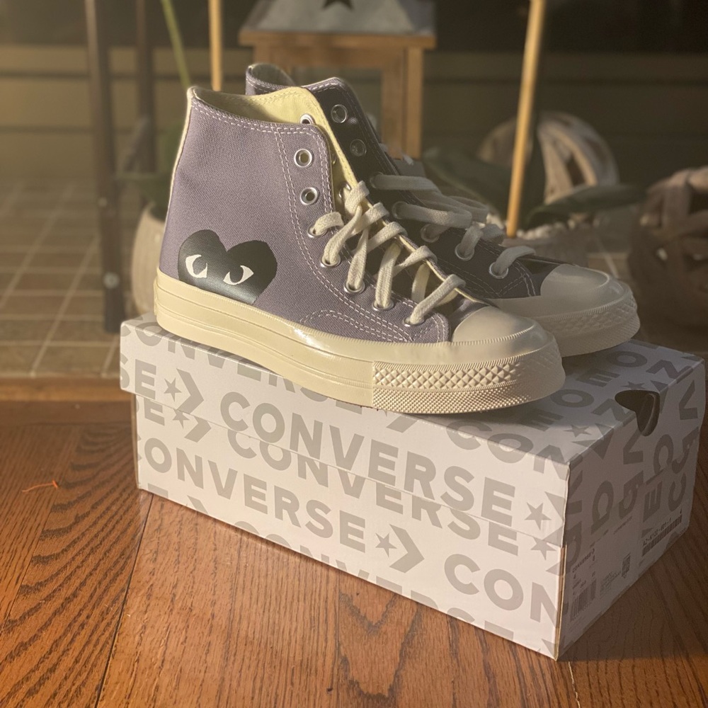 Never Worn Converse Comme Des Garçons(Women 6)